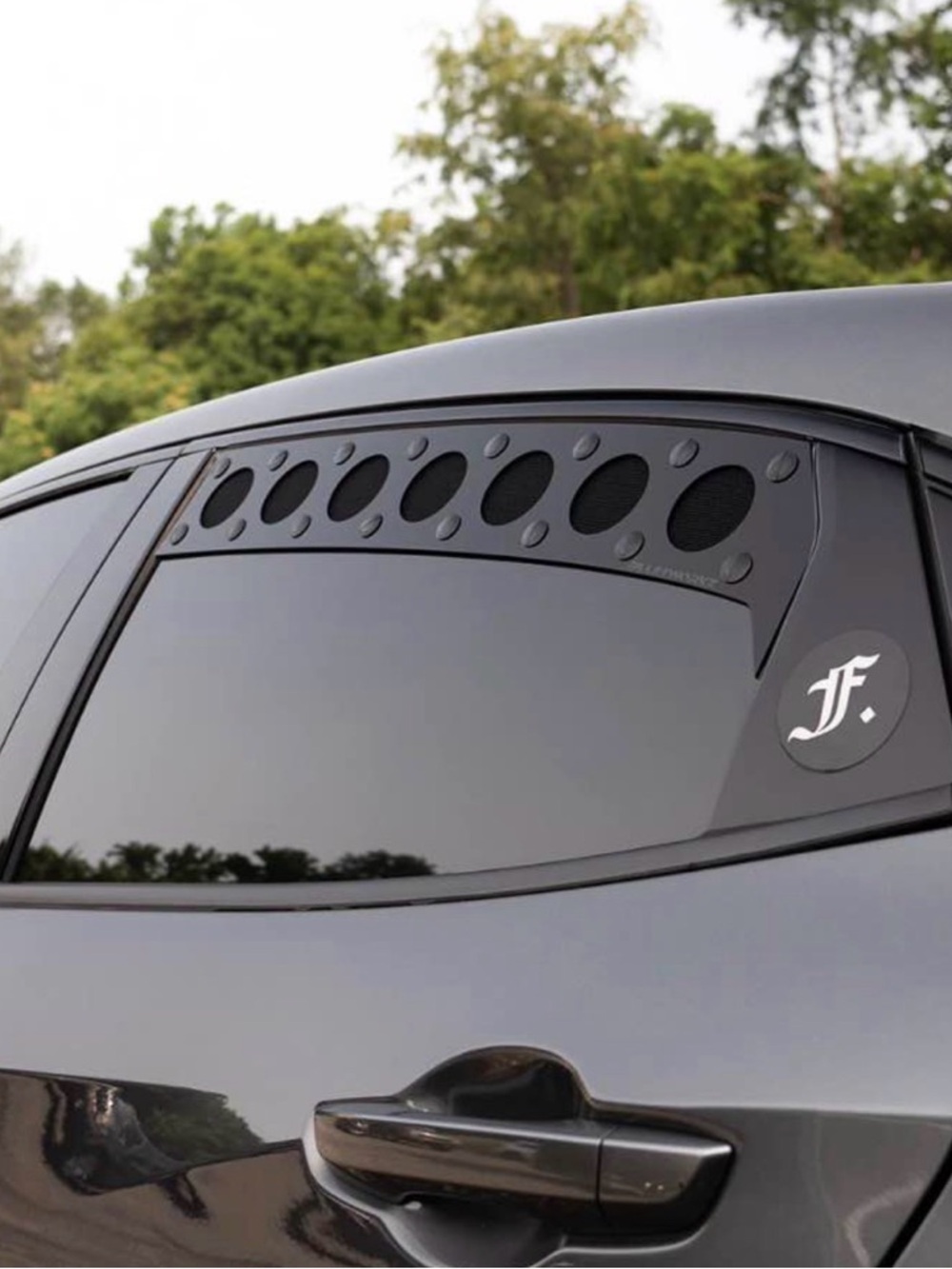 Billetworkz Window Vents Honda Civic Hatch / Type R 2016-2022